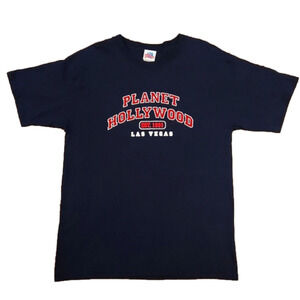 PLANET Hollywood Navy Blue T-shirt